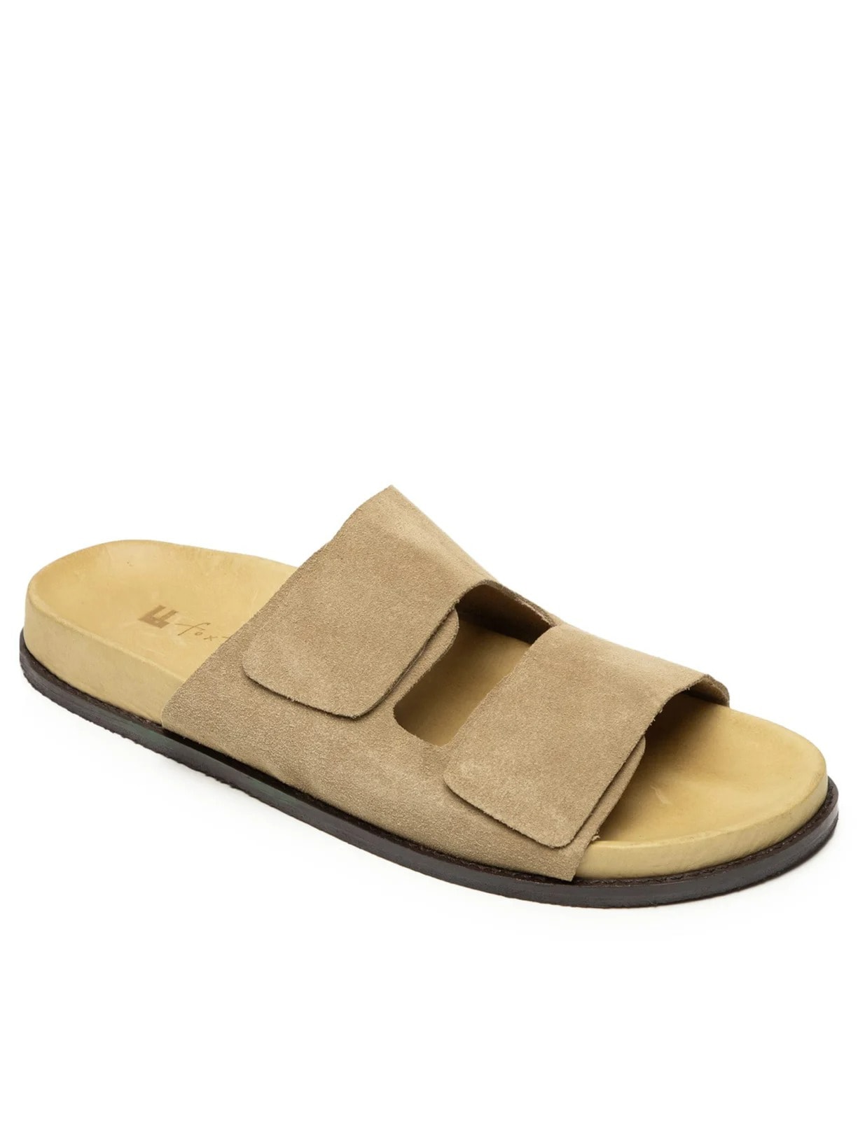 Sandália Masculina Camurça Alanya Bege Foxton