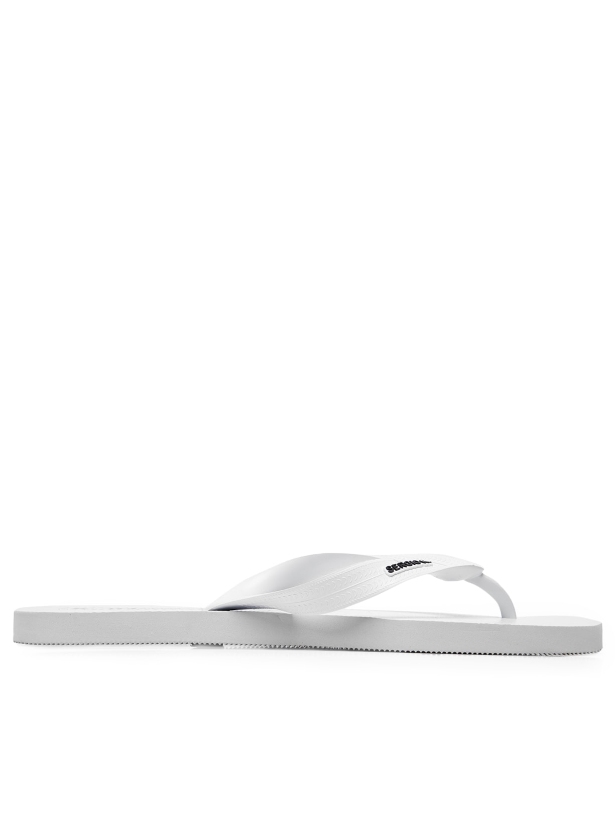 Sandália Masculina Chinelo Logo Grafic - Branco