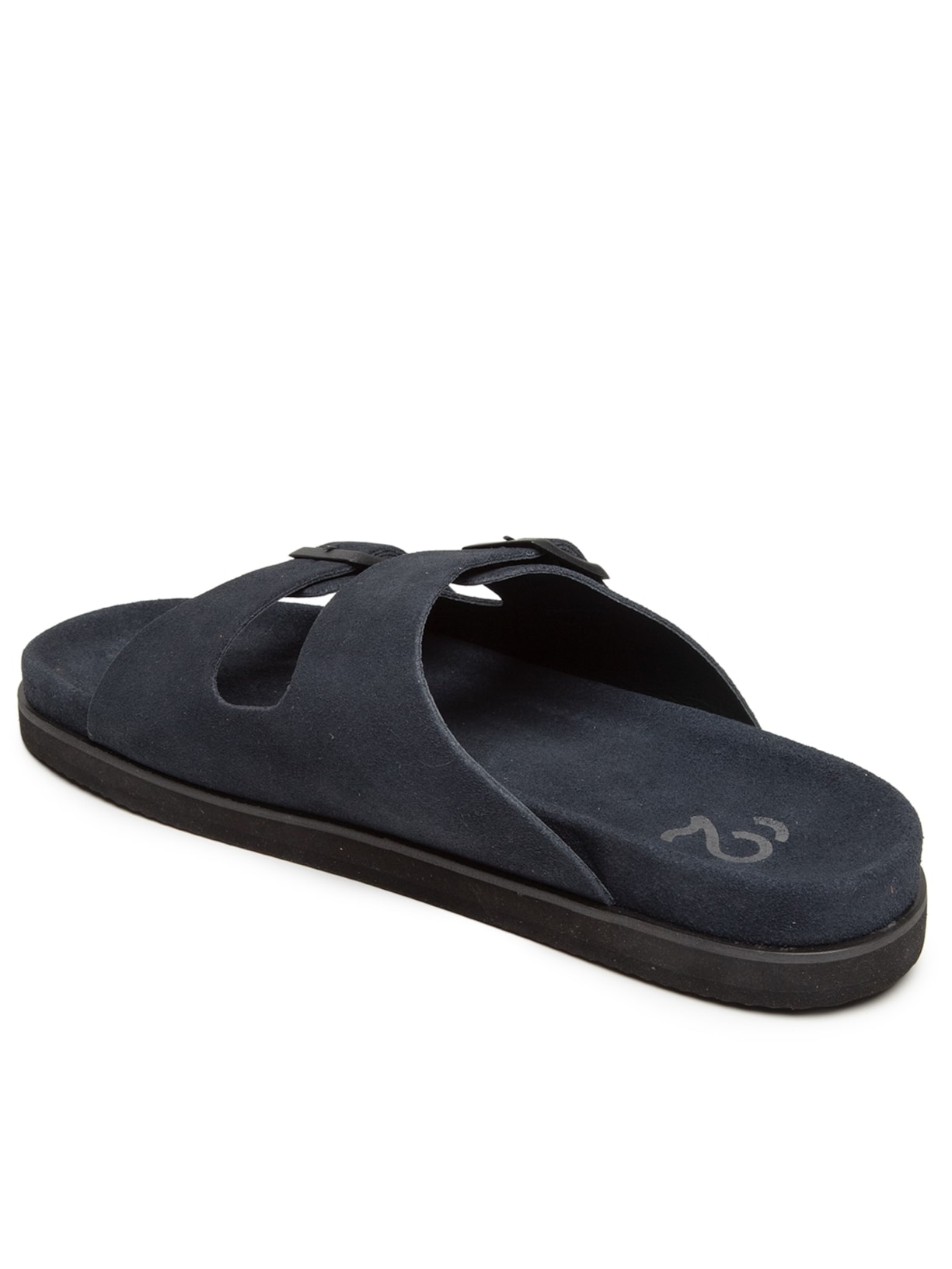 Sandália Masculina Com Fivelas Em Camurça Azul '2 Essential