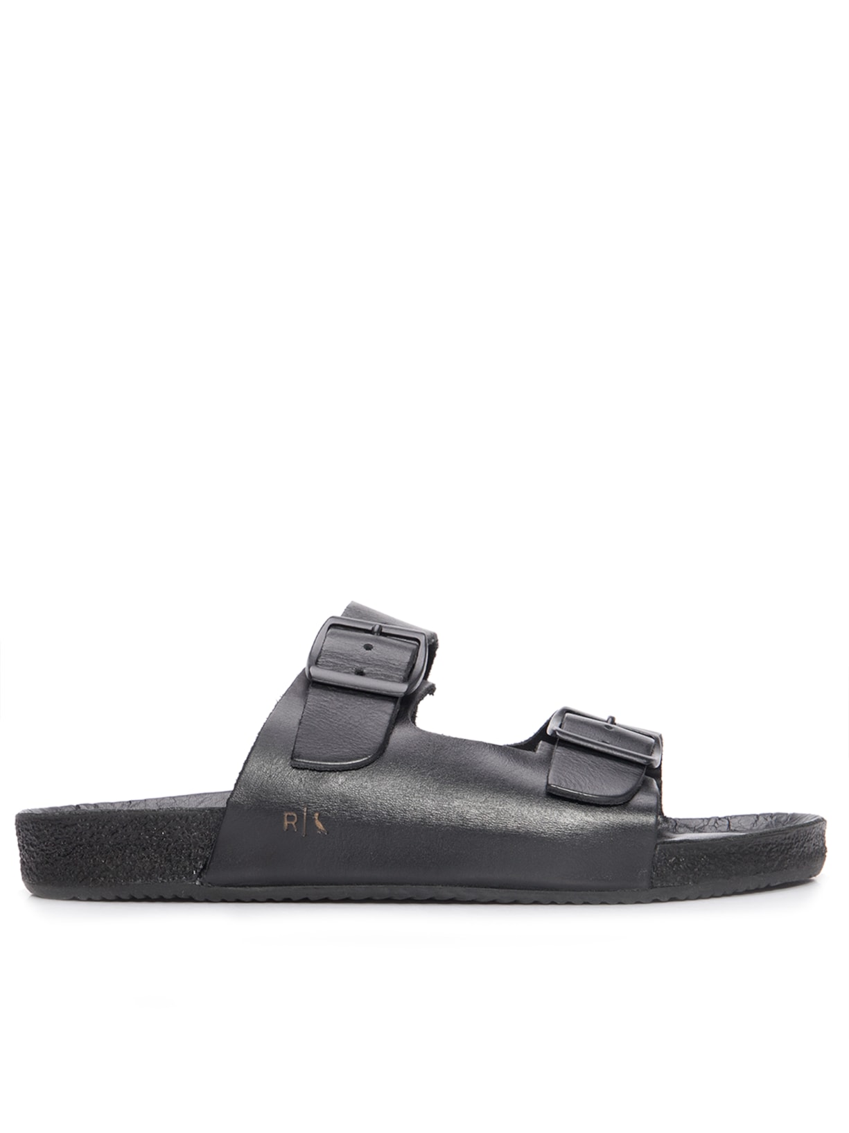 Sandália Masculina Couro - Preto