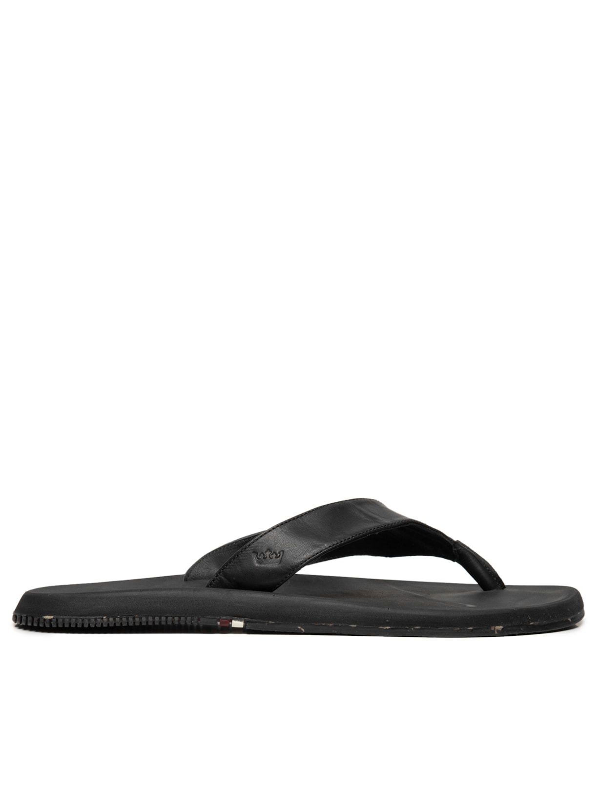 Sandália Masculina Couro - Preto