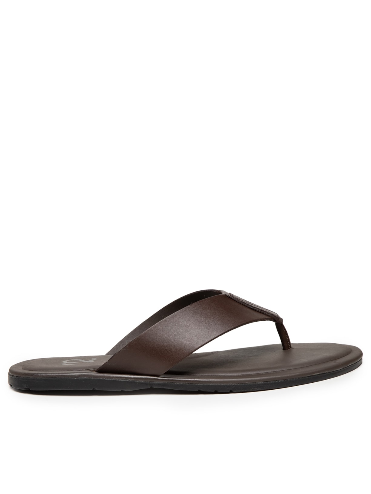 Sandália Masculina De Couro - Marrom