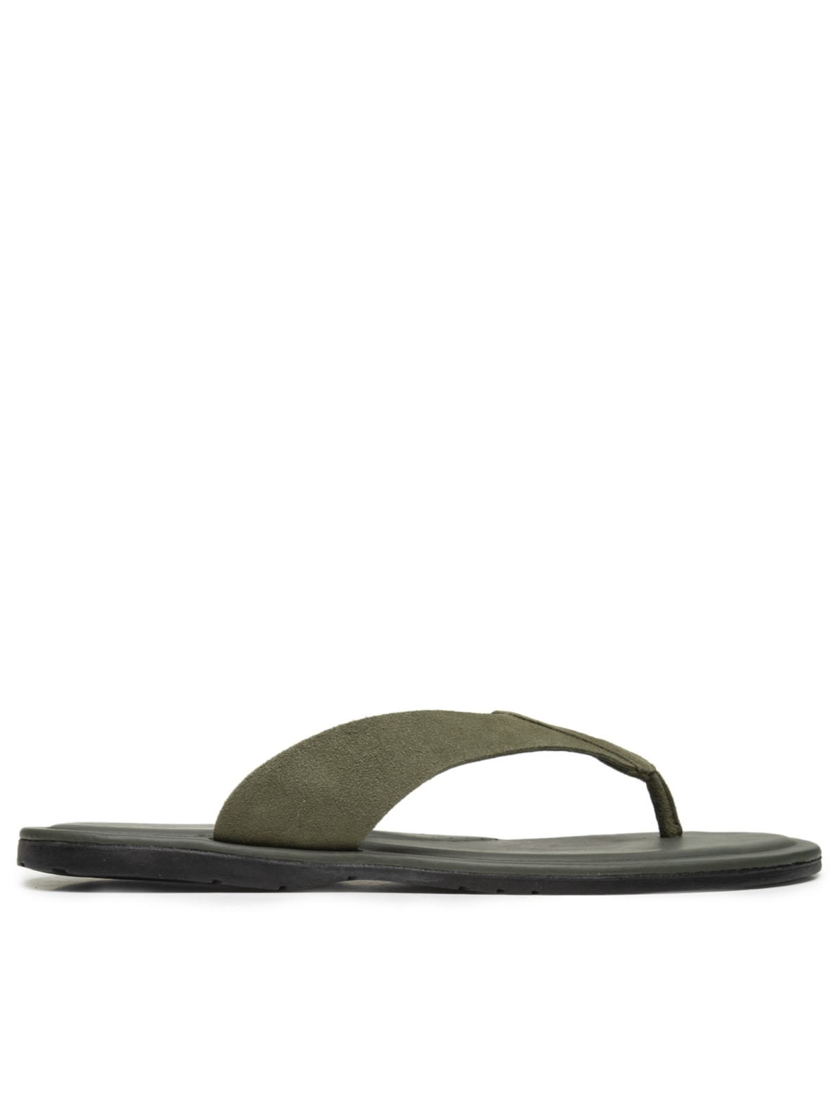 Sandália Masculina De Dedo Em Camurça Verde '2 Essential