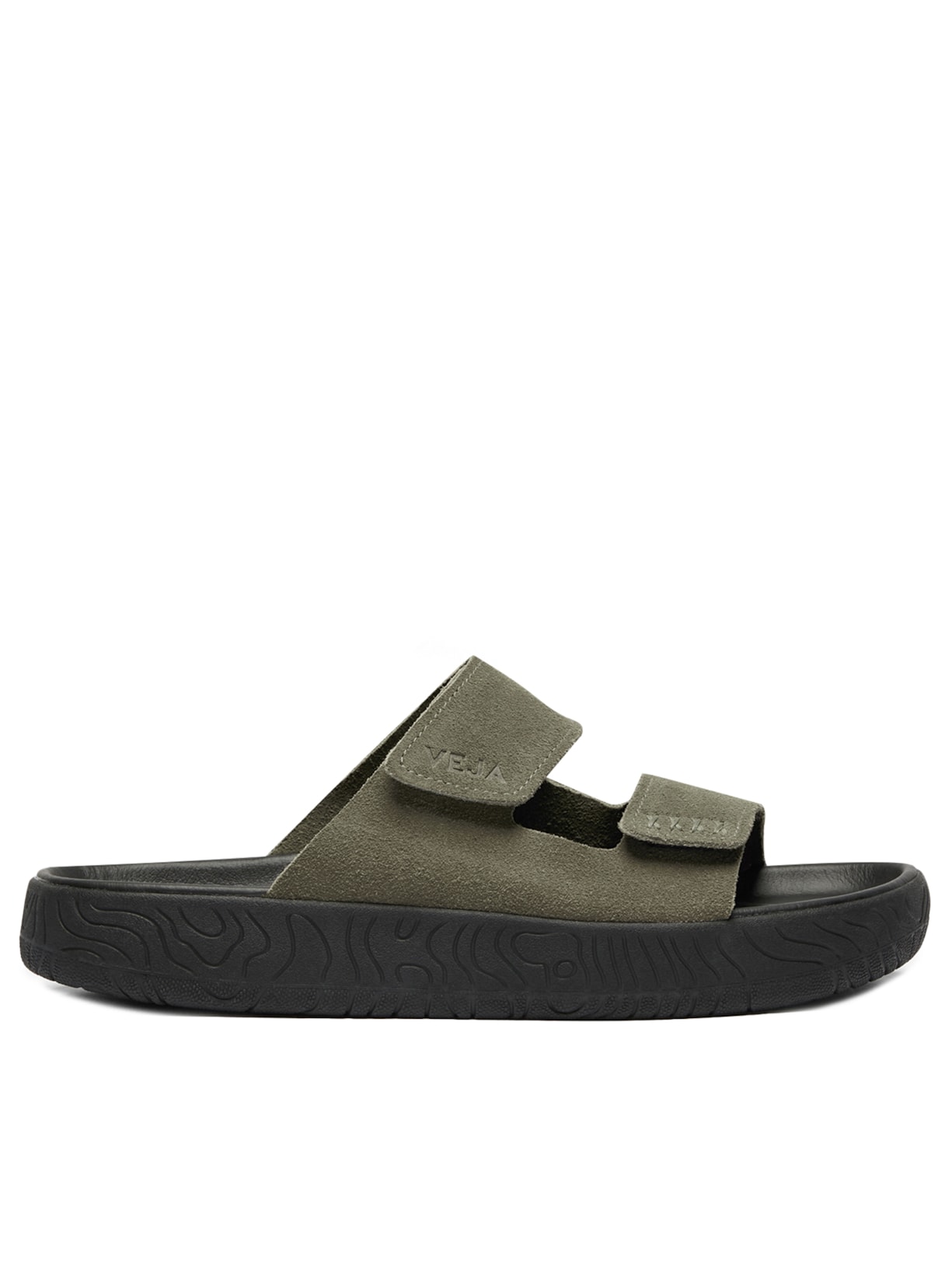 Sandália Masculina Etna Suede Soft - Verde