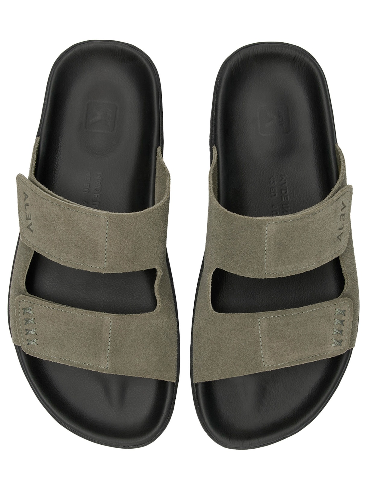 Sandália Masculina Etna Suede Soft Verde Veja