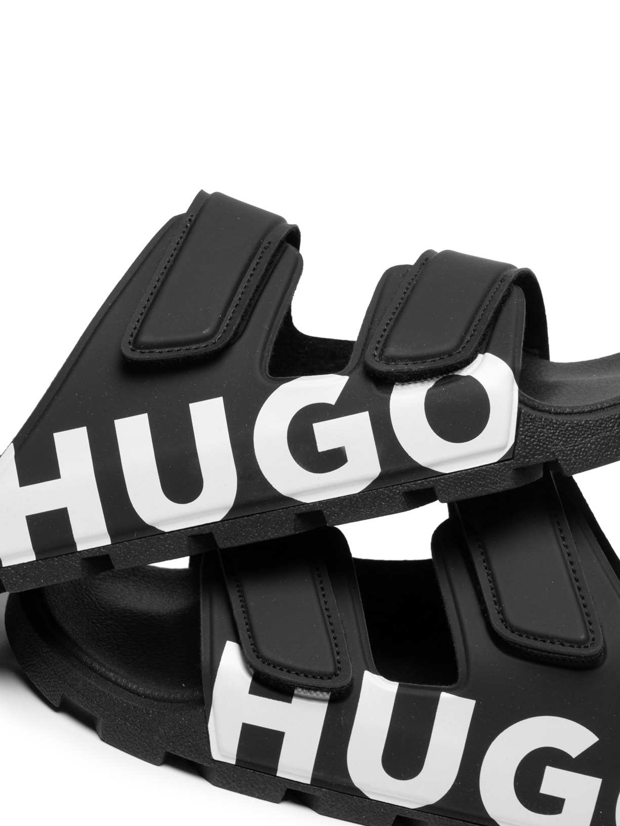 Sandália Masculina Evander Sand LG Preto Hugo