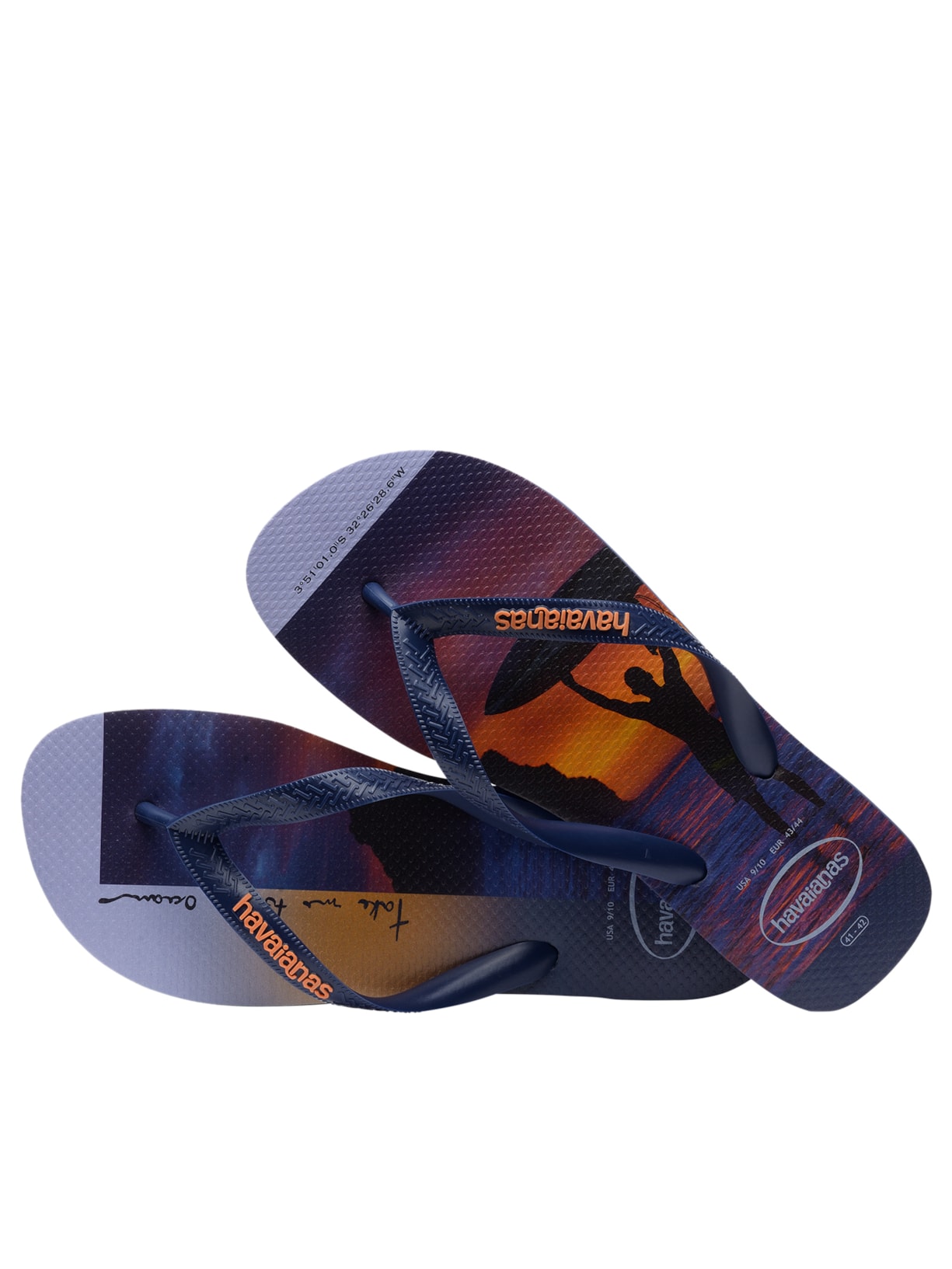 Sandália Masculina Hype Azul Havaianas