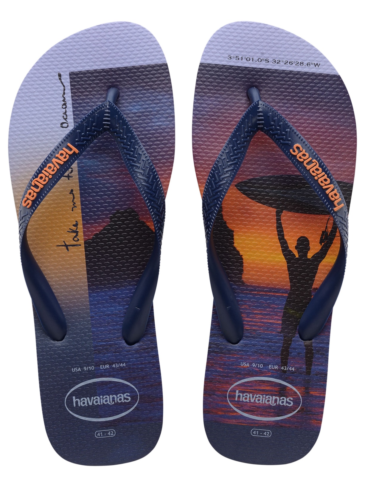 Sandália Masculina Hype Azul Havaianas