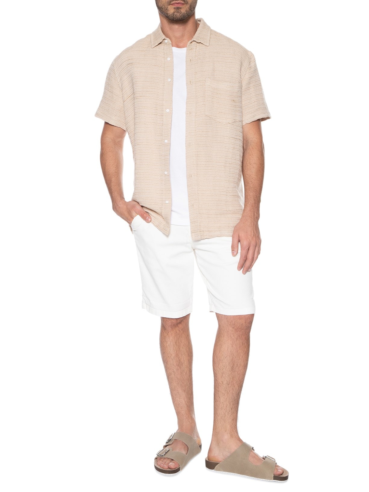 Sandália Masculina Port Original Penguin Bege