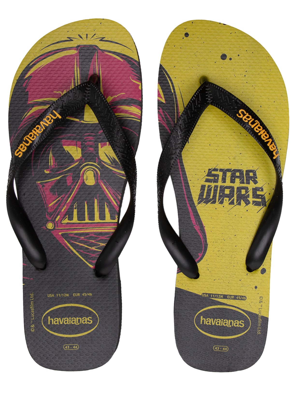 Sandália Masculina Star Wars Fc - Preto