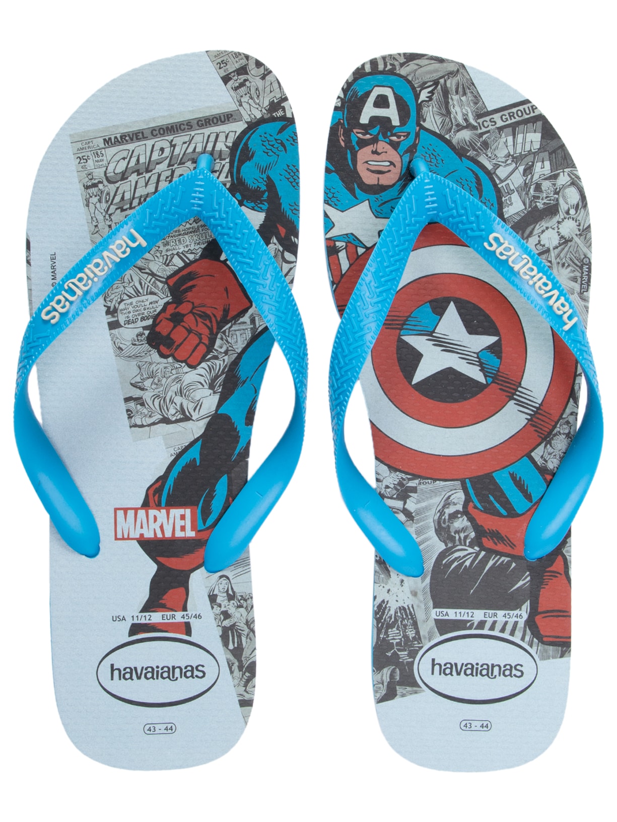 Sandália Masculina Top Marvel Clas Azul Havaianas