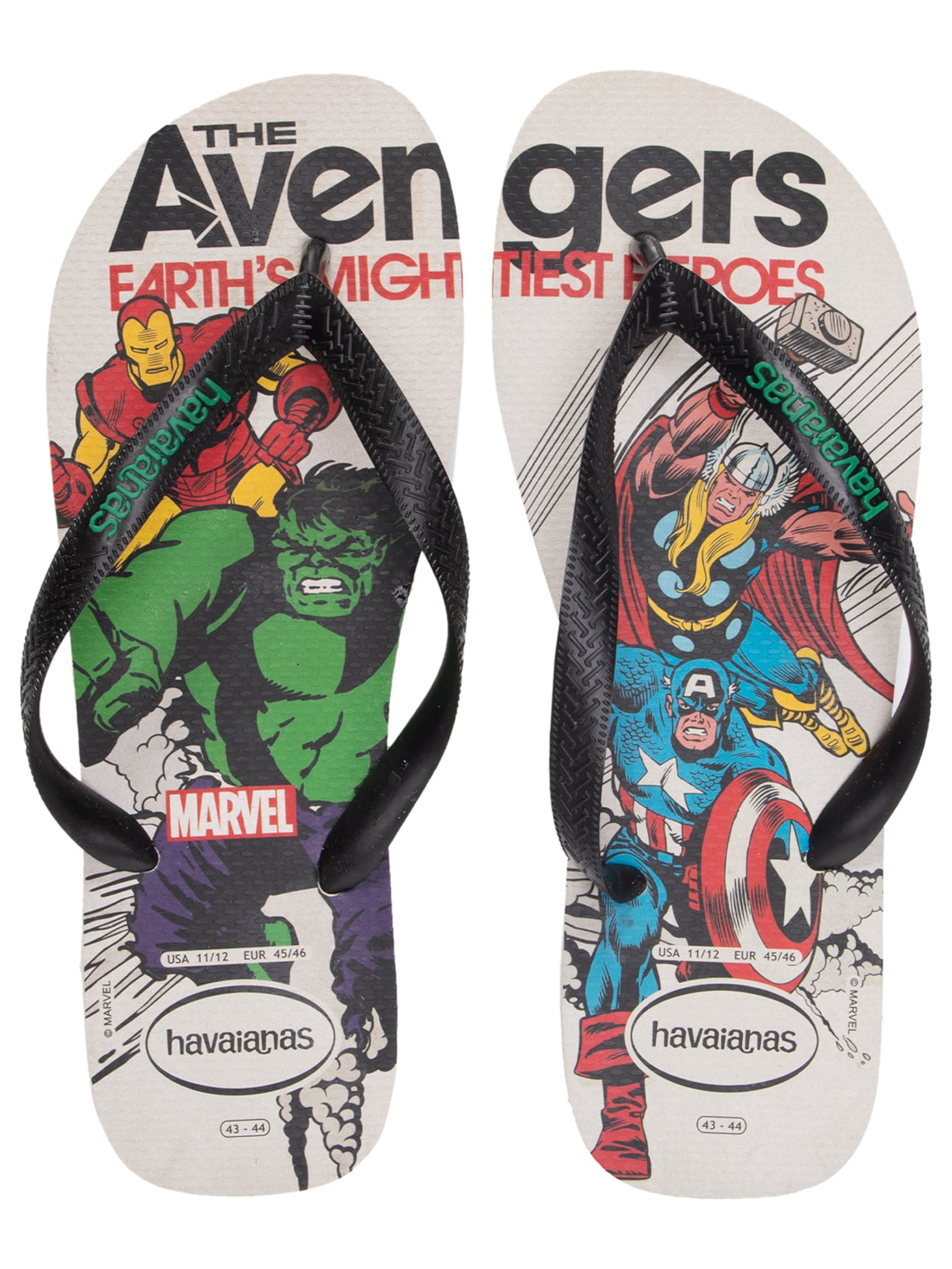 Sandália Masculina Top Marvel Class Bege Havaianas