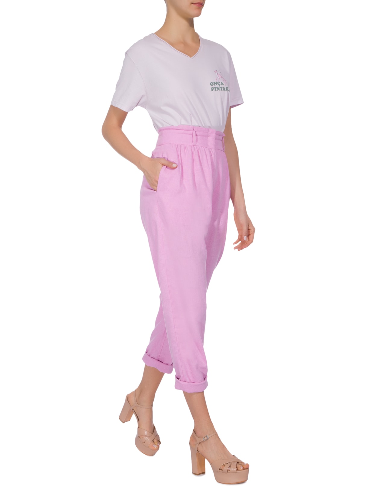 Sandália Meia Pata Carrie Bege Schutz