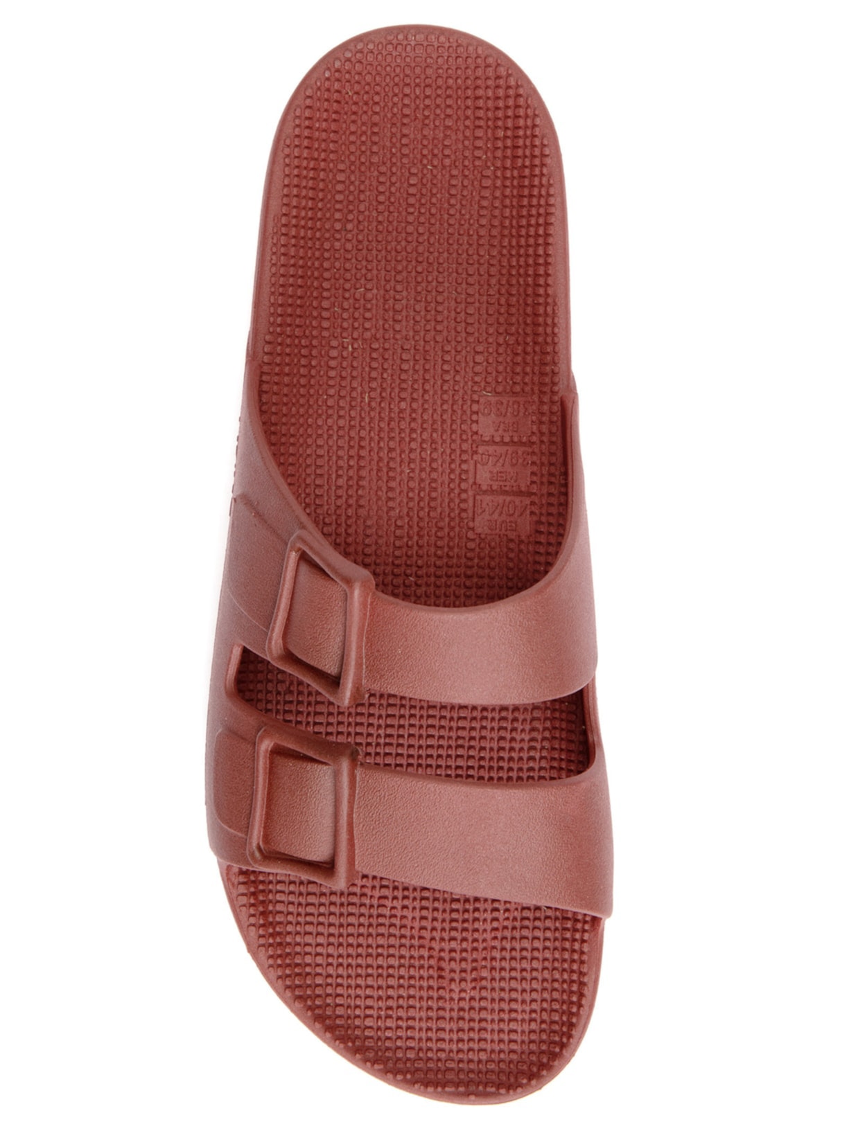 Sandália Unissex Bordô Vinho Linus