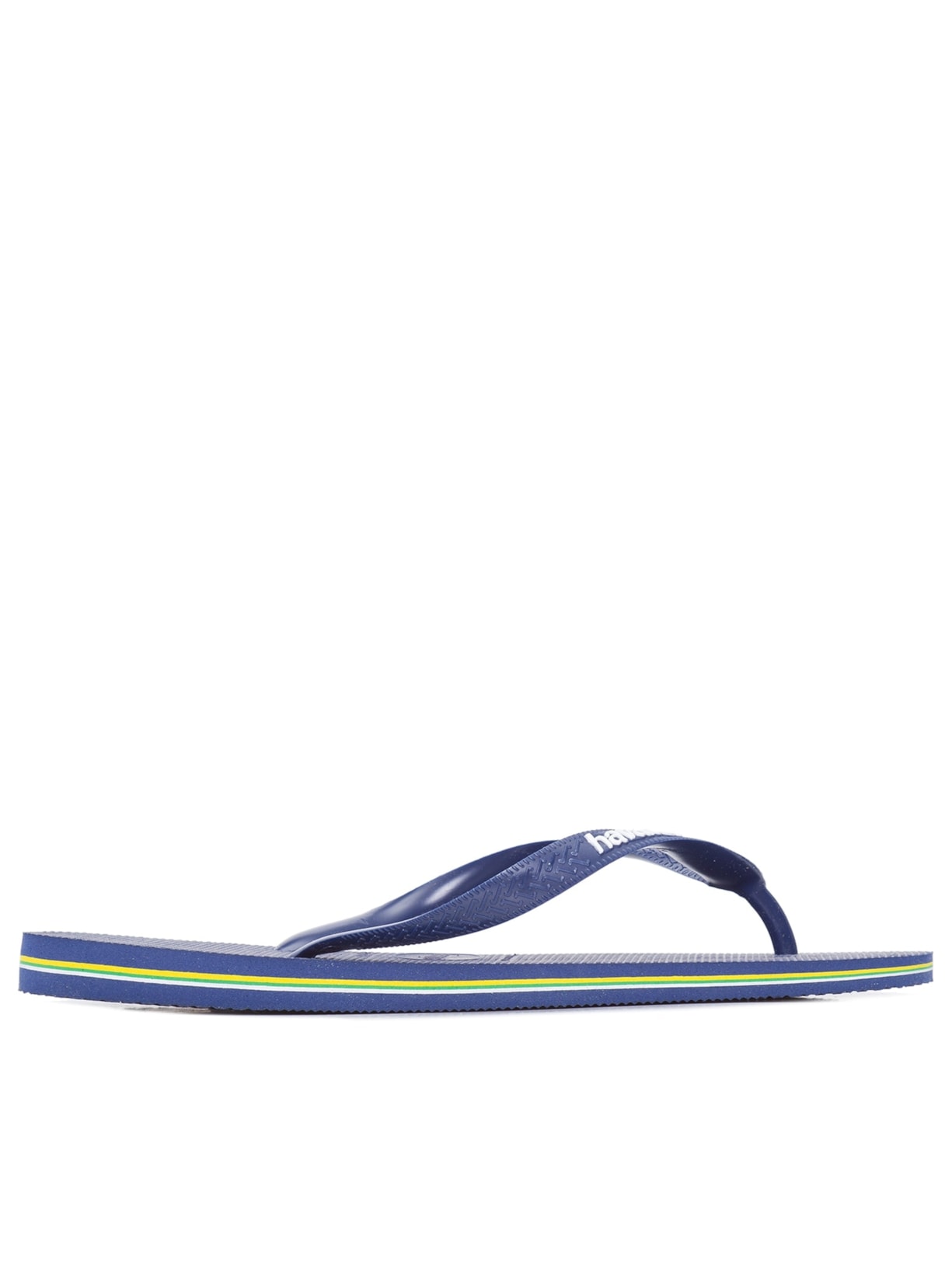 Sandália Unissex Brasil Logo - Azul