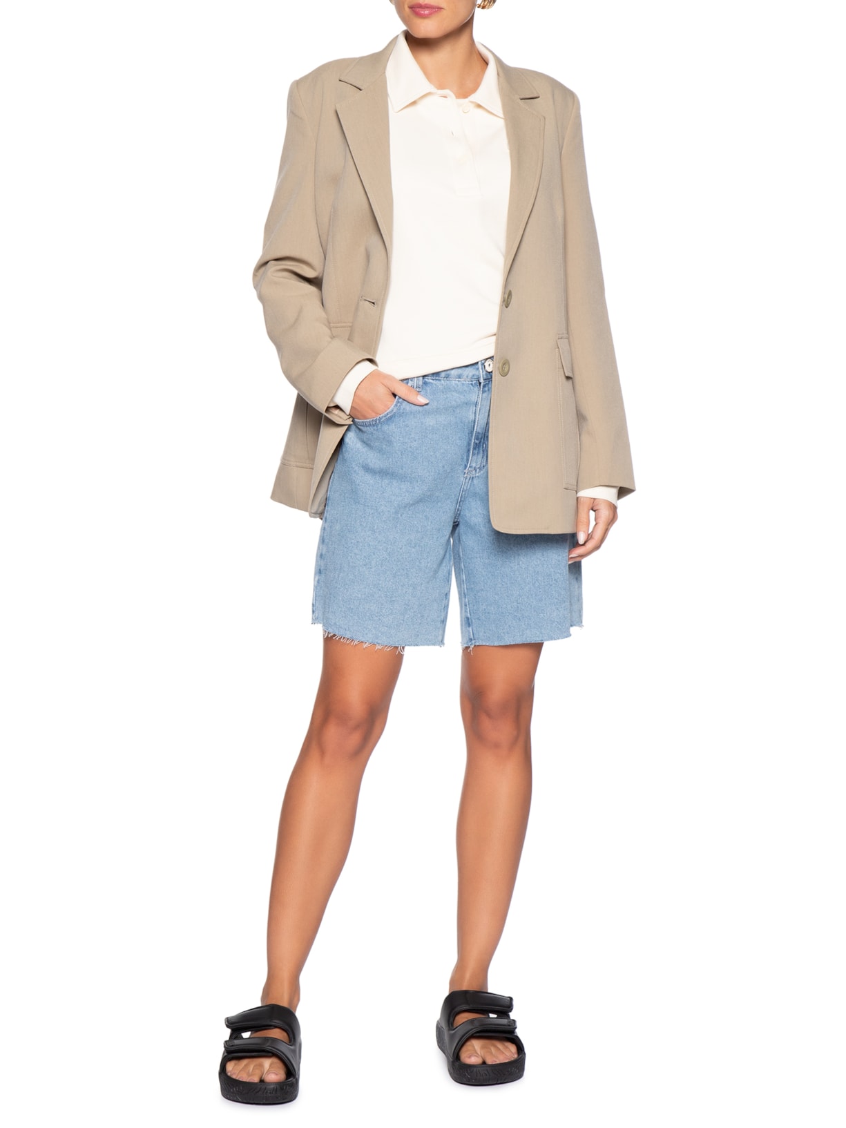 Sandália Unissex Etna Bold Preto Veja