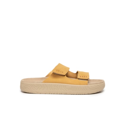 Sandália Unissex Etna Suede Soft - Bege