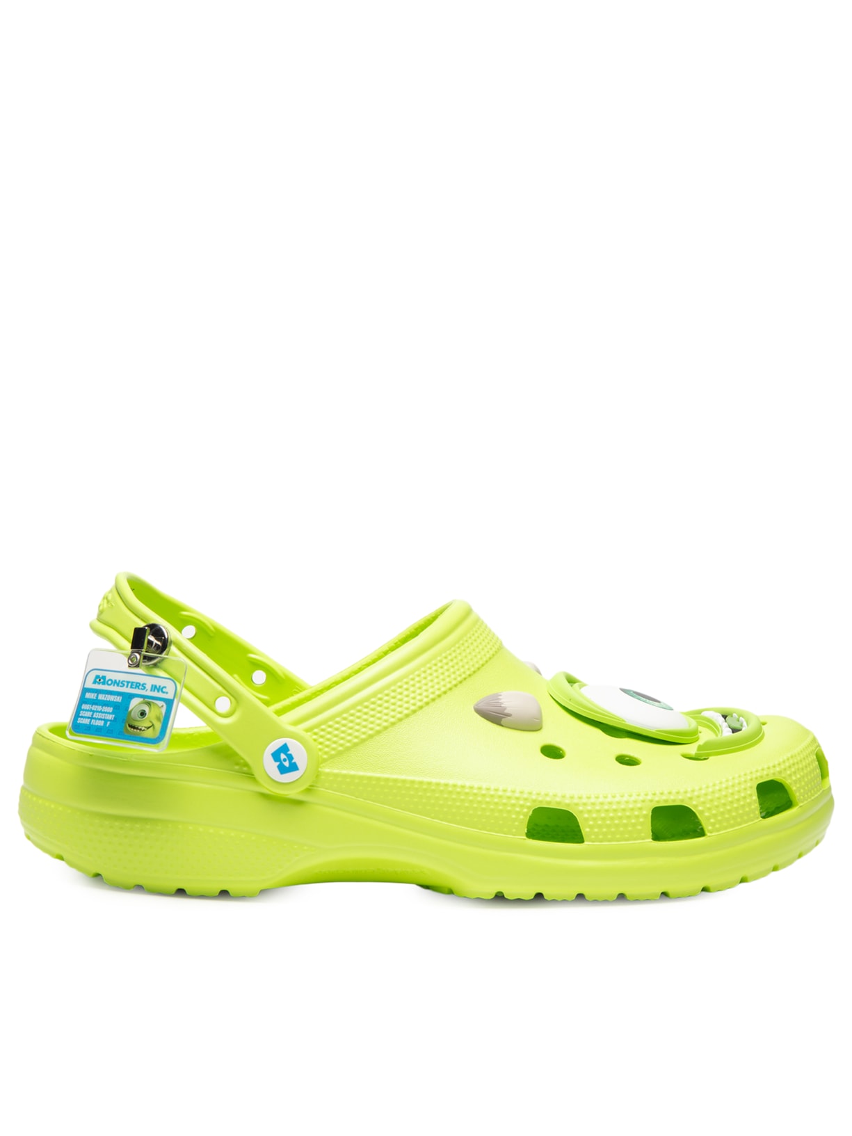 Sandália Unissex Monsters Inc Mike Classic Clog - Verde