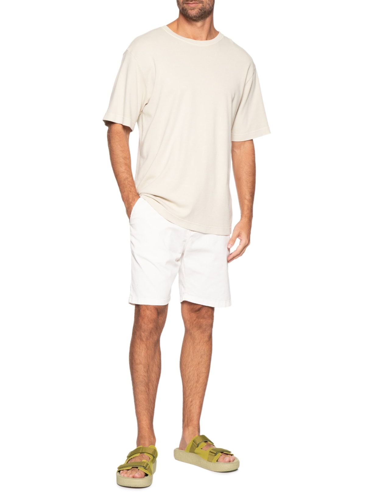 Sandália Unissex Papete Arpoador Suede Bege Veja