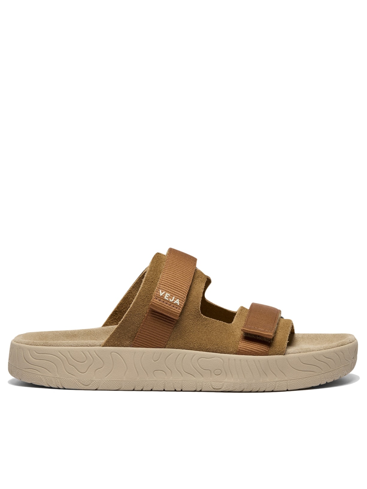 Sandália Unissex Papete Arpoador Suede - Bege