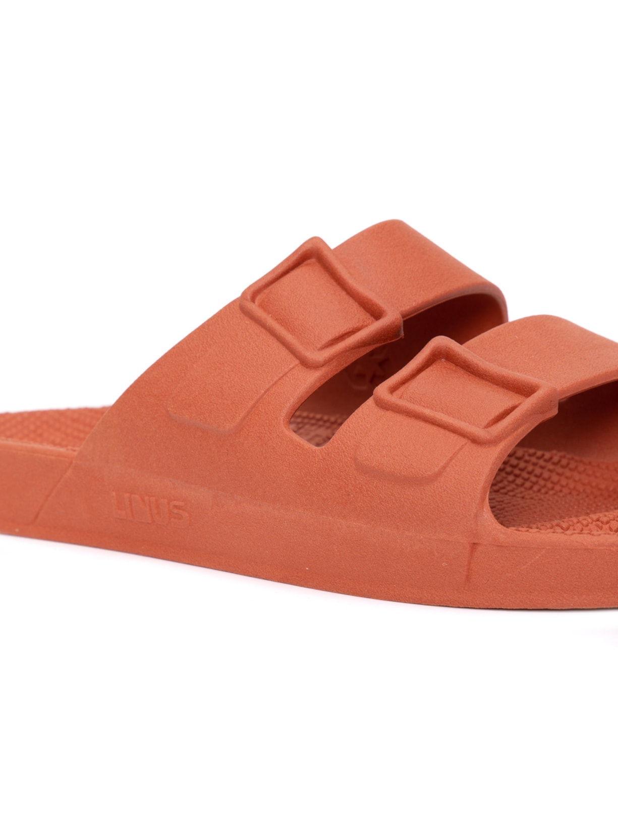 Sandália Unissex Tijolo Laranja Linus