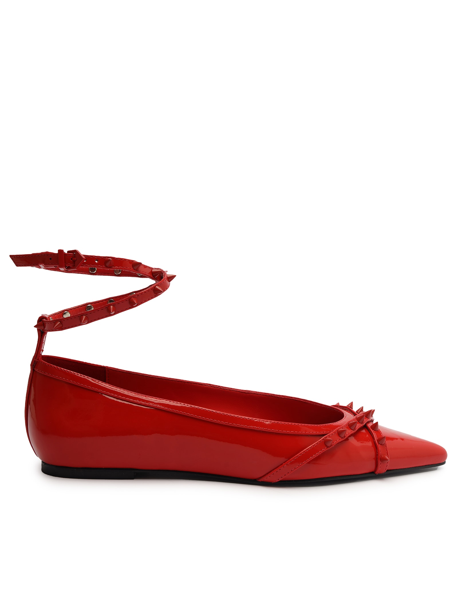 Schutz - Sapatilha Ballet Verniz - Vermelho