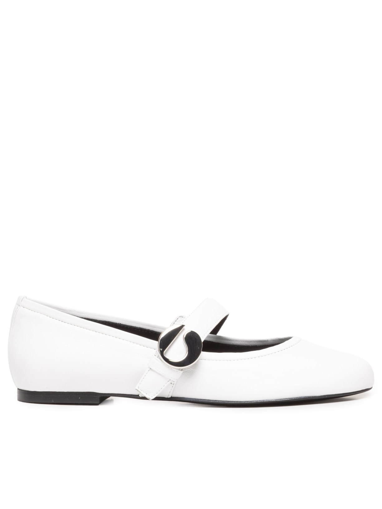Sapatilha Balletrina Belt Flat - Branco