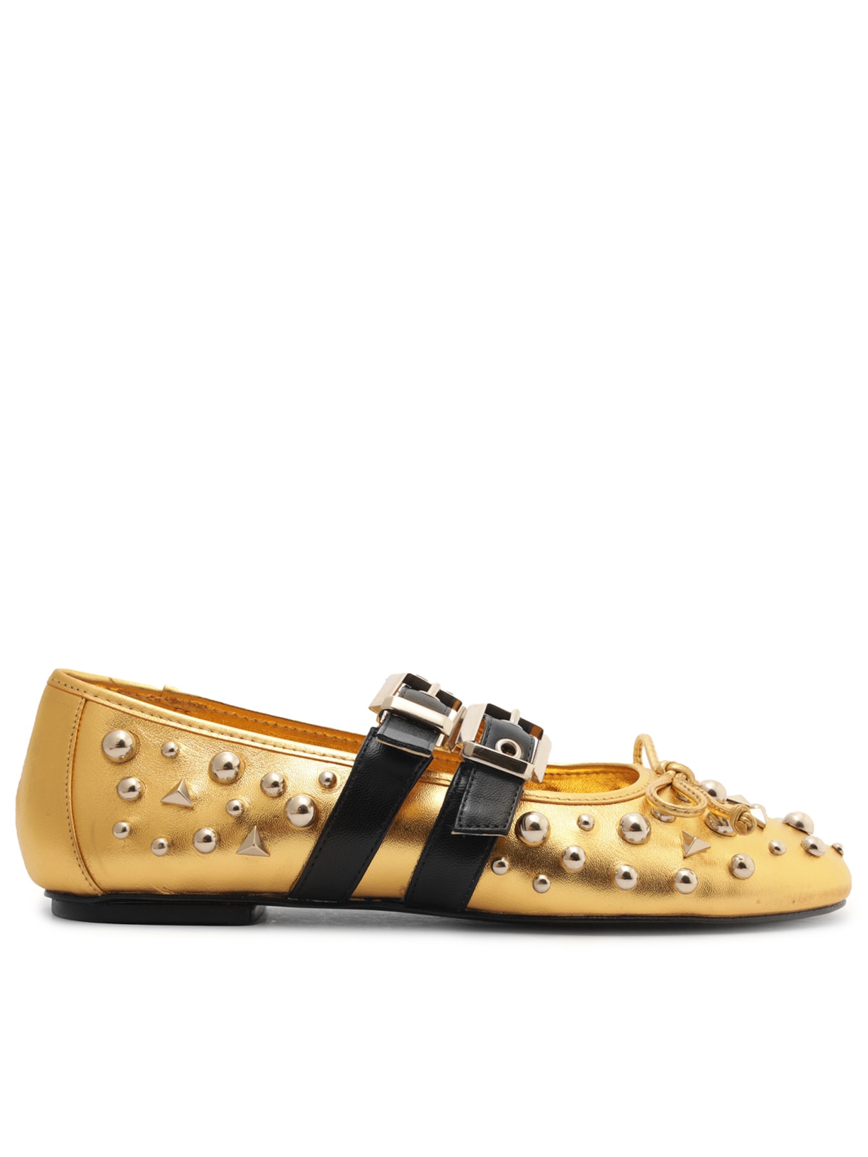 Sapatilha Couro Deluxe Soft - Dourado