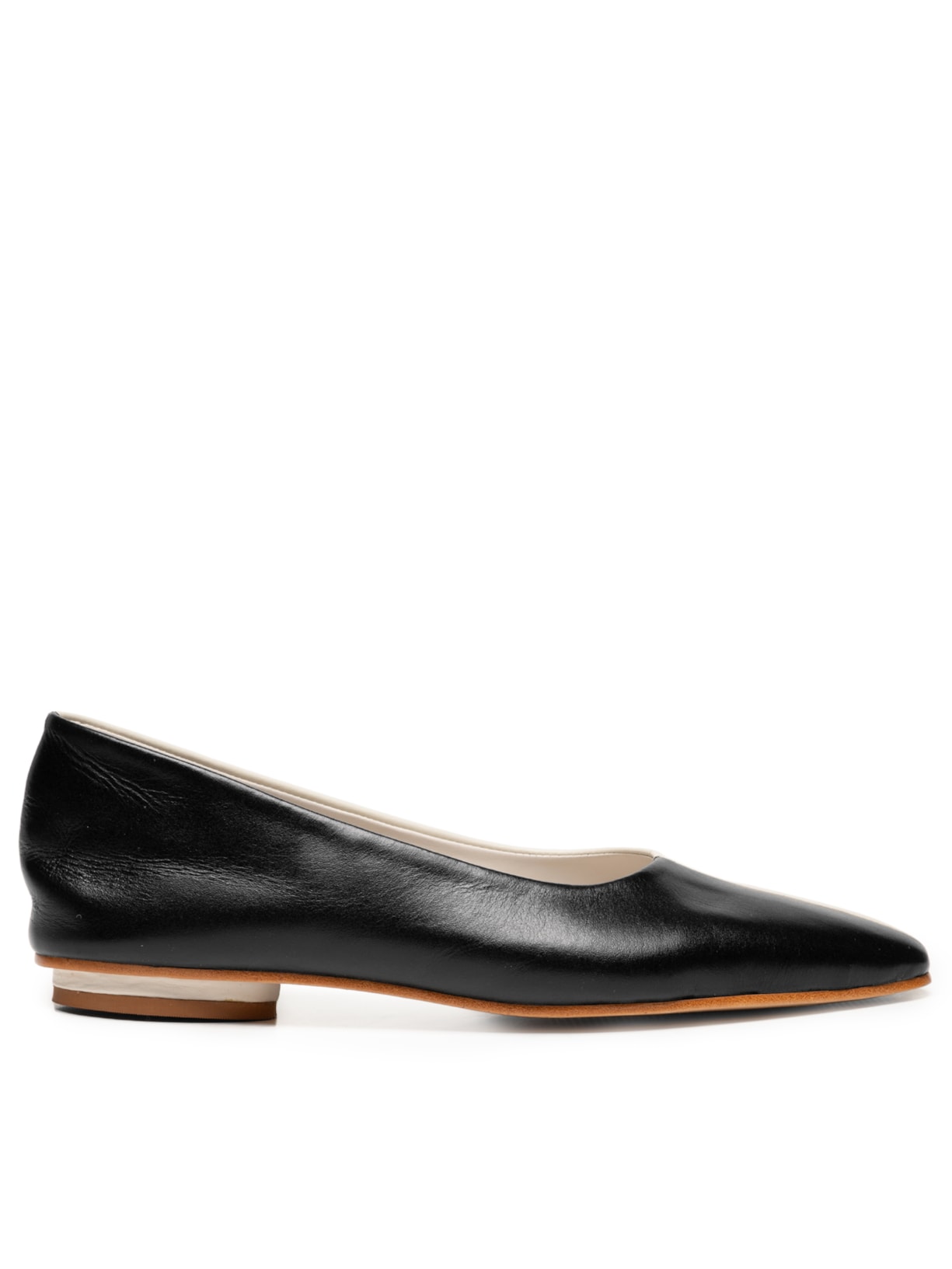 Sapatilha Duo Couro - Preto