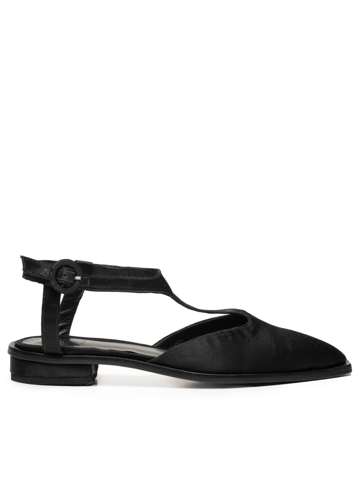 Sapatilha Eloah Cetim - Preto