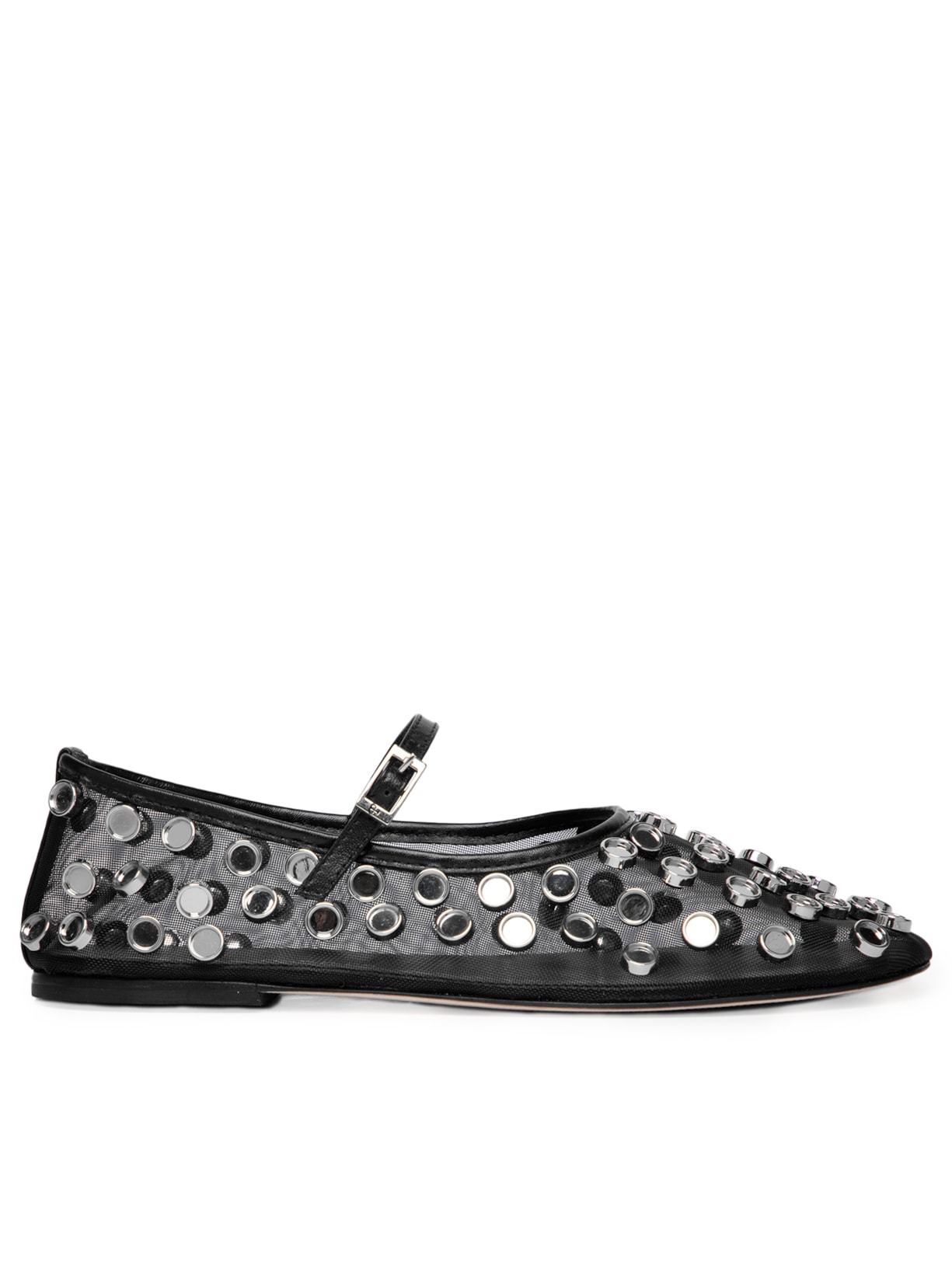 Sapatilha Feminina Aurora Tachas - Preto