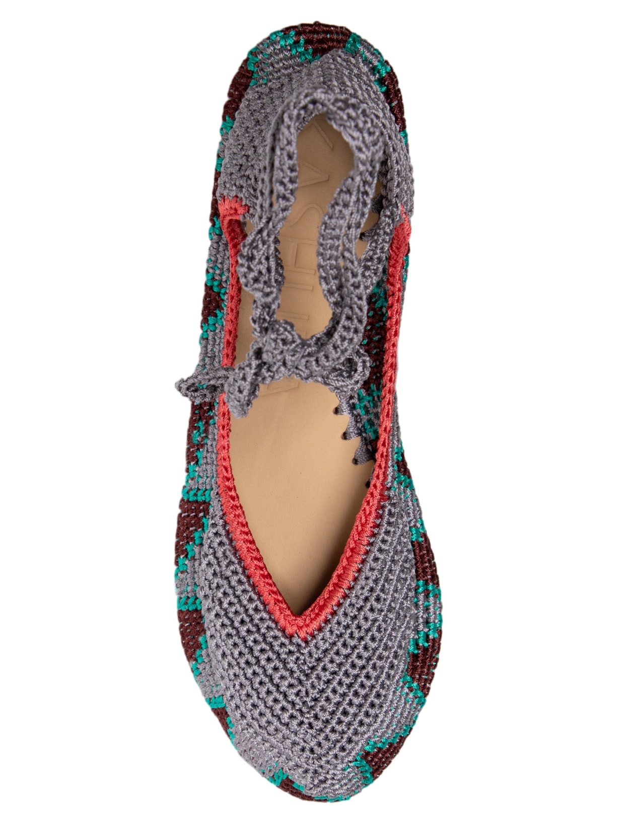 Sapatilha Feminina Ballerina High Cinza Kashura