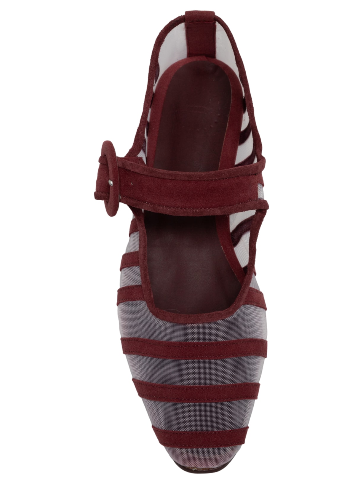 Sapatilha Feminina Ballerine Tiras Vermelho Manolita