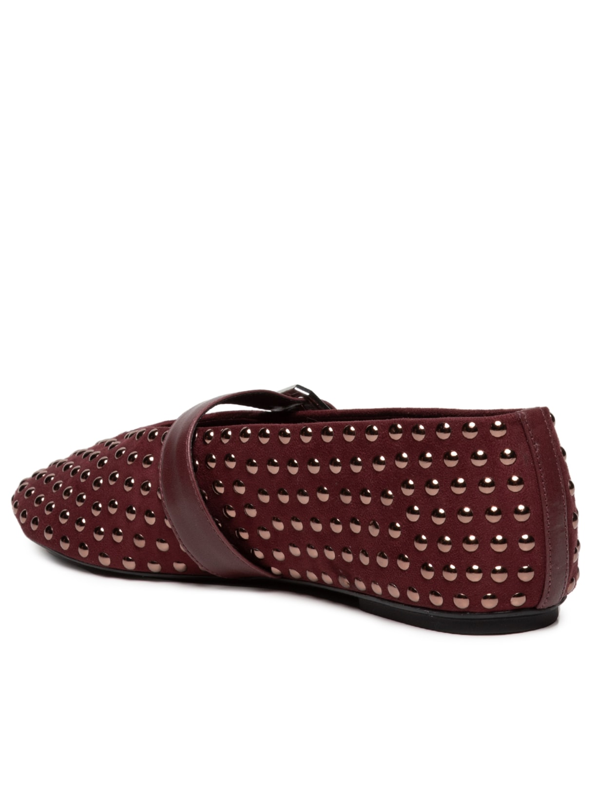 Sapatilha Feminina Bico Redondo Vinho Schutz