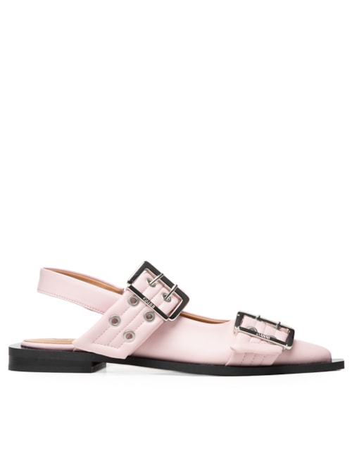 Sapatilha Feminina Buckle Ballerina - Rosa