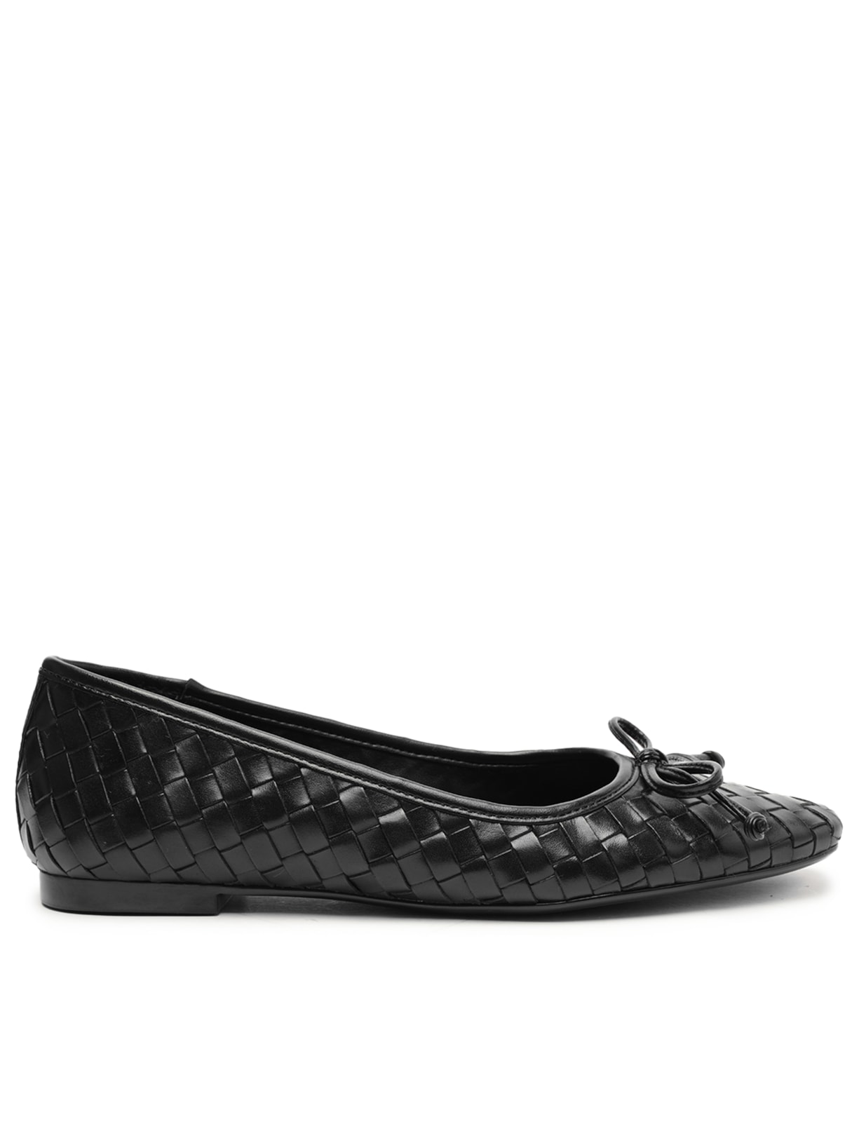 Sapatilha Feminina Casual Flats Couro - Preto