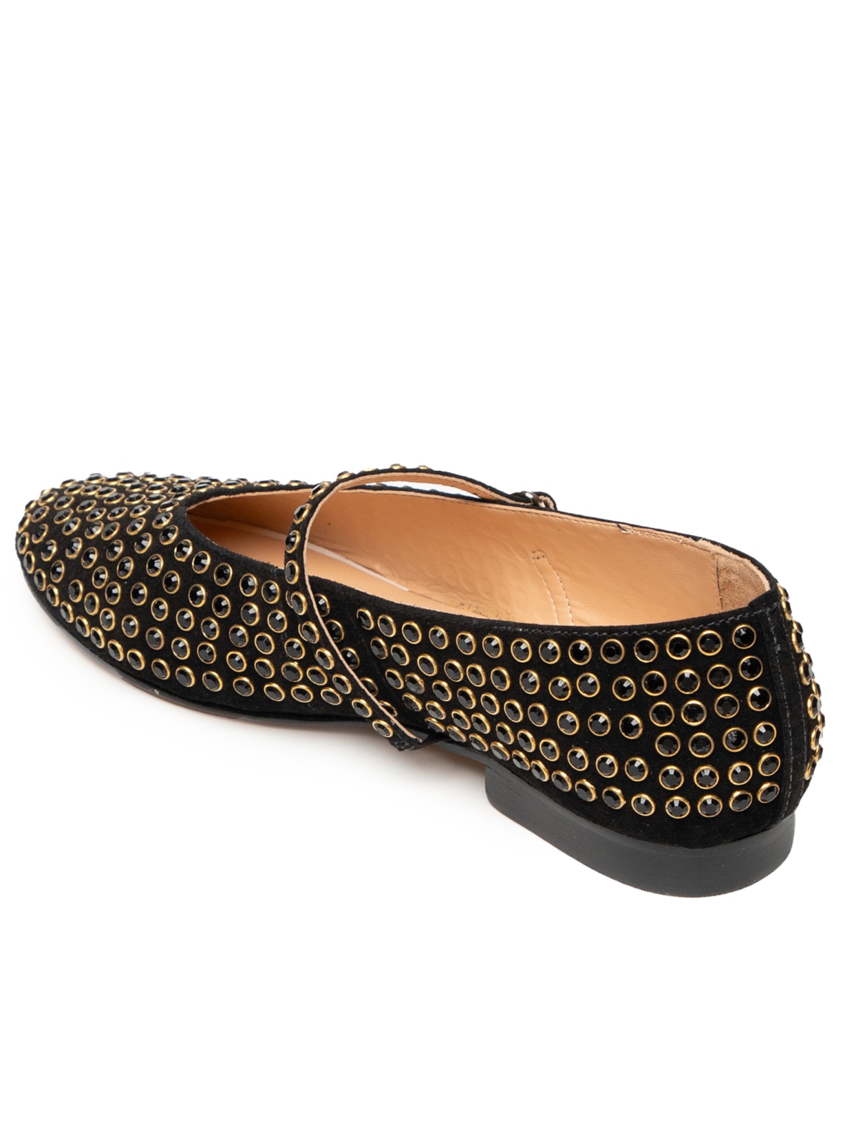 Sapatilha Feminina Cristais Preto  Luiza Barcelos