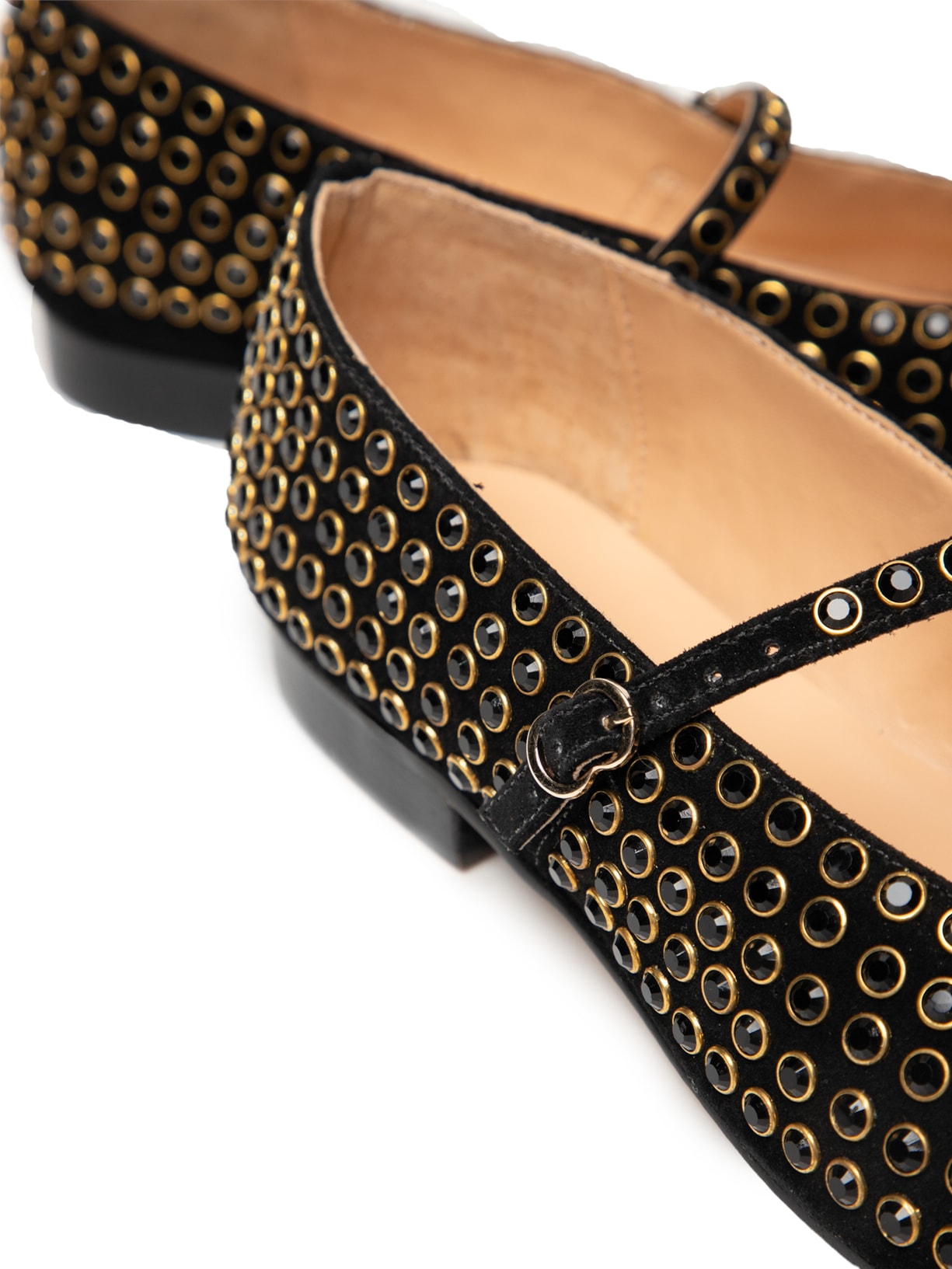 Sapatilha Feminina Cristais Preto  Luiza Barcelos