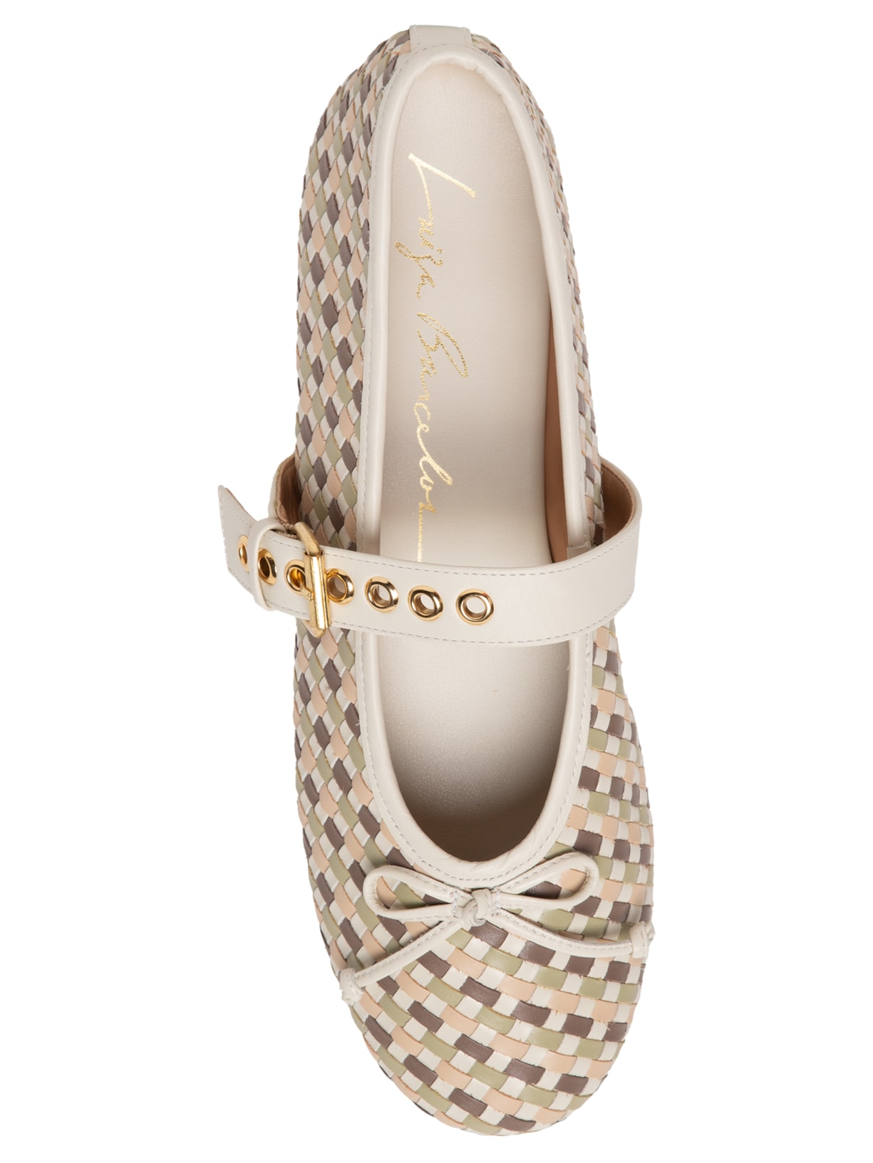 Sapatilha Feminina Grease Off White Luiza Barcelos