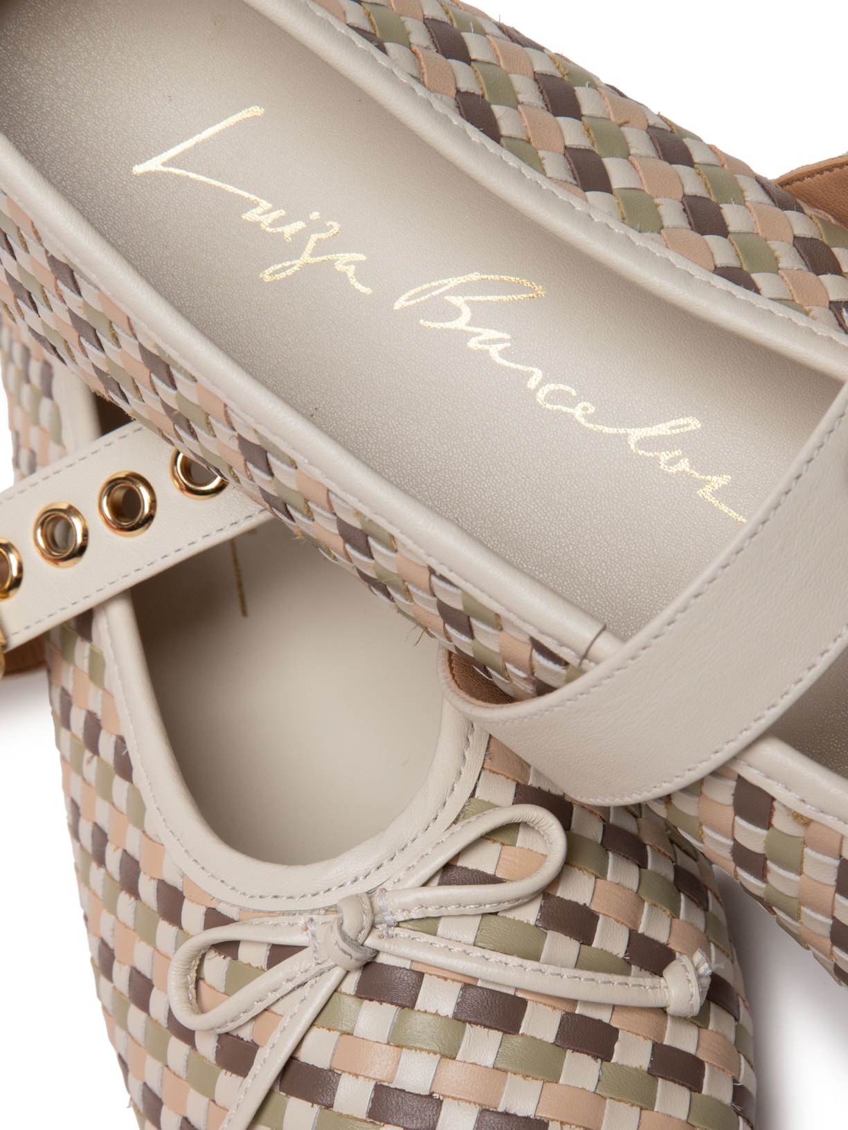 Sapatilha Feminina Grease Off White Luiza Barcelos