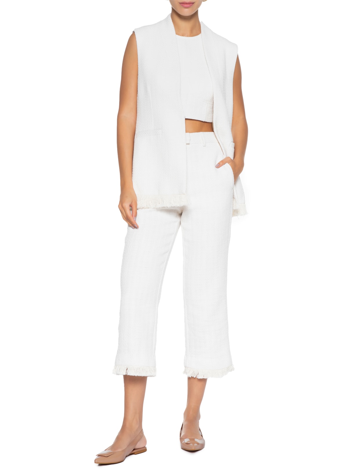 Sapatilha Feminina Lux Show Bege Luiza Barcelos