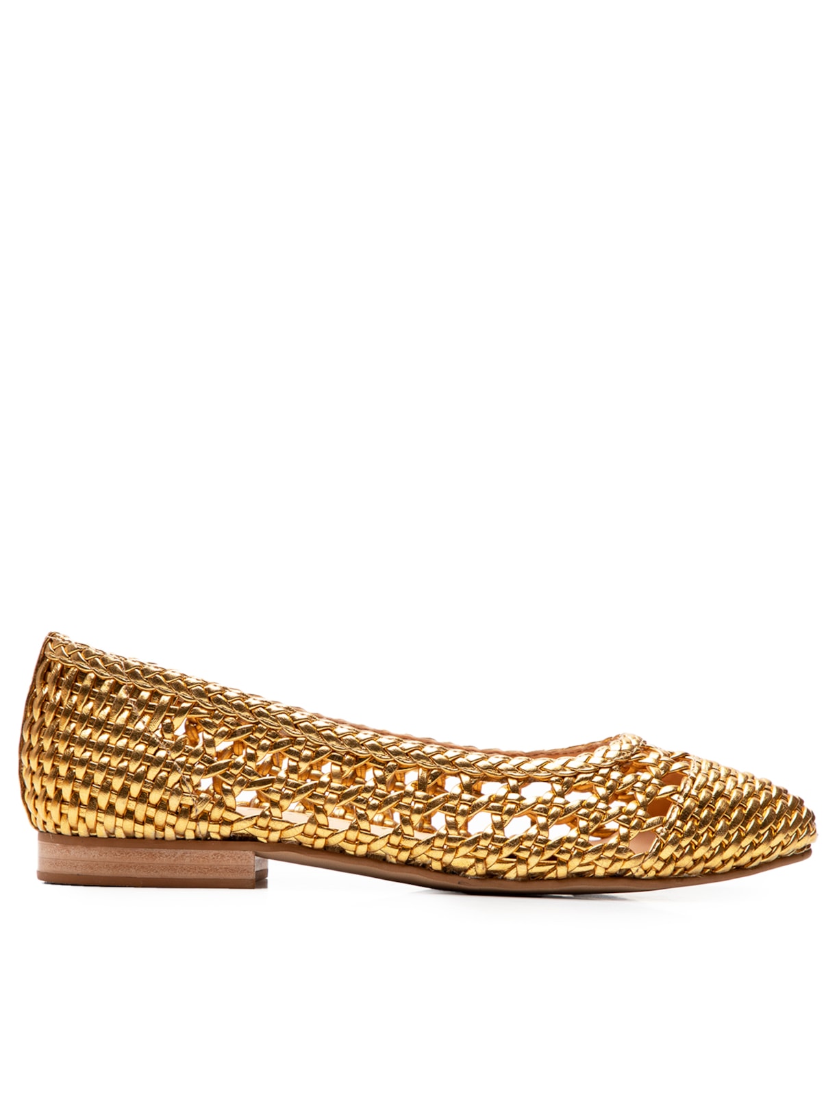 Sapatilha Feminina Metalcolor - Dourado