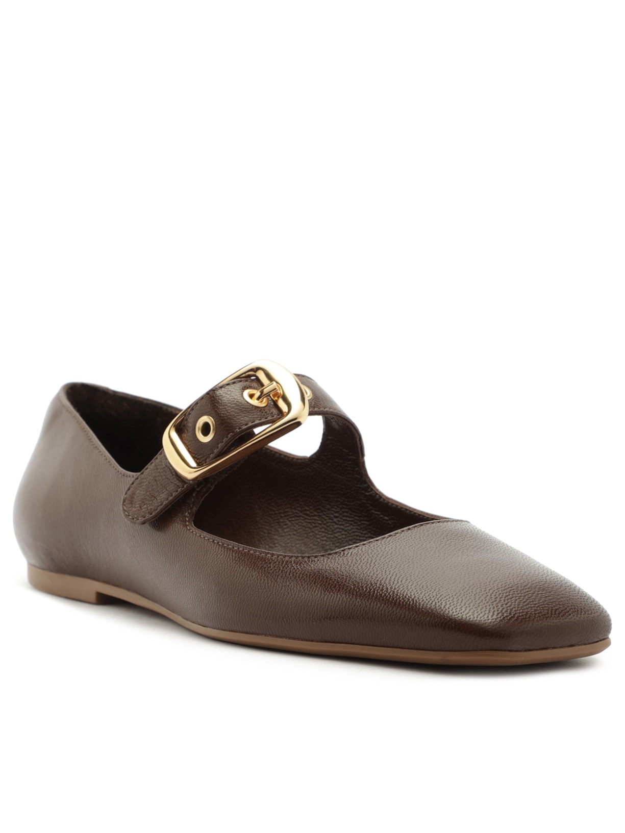 Sapatilha Feminina Napra Capra Marrom Arezzo