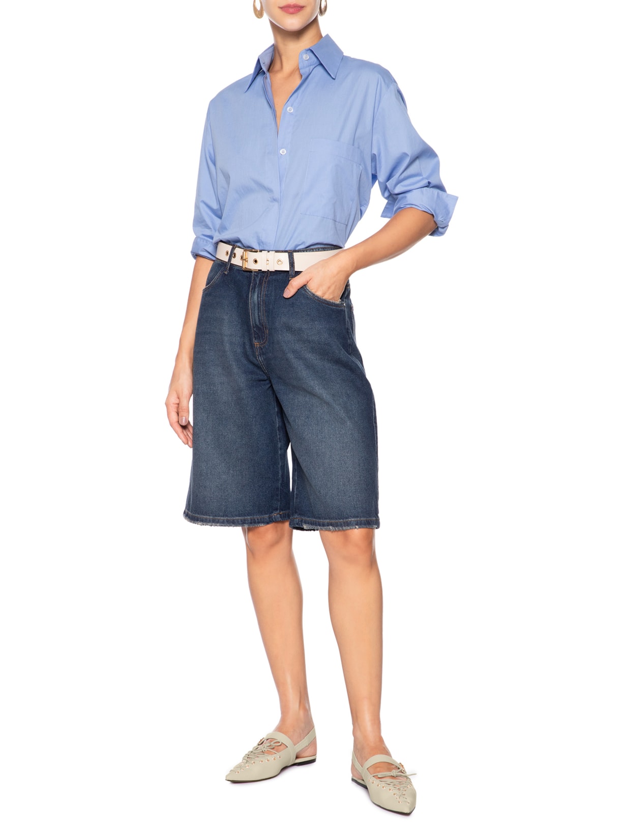 Sapatilha Feminina Sabrine Couro Branco Schutz