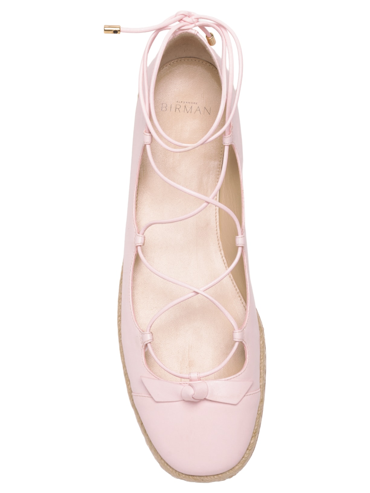 Sapatilha Feminina Slim Clarita Espadrille Rosa Alexandre Birman