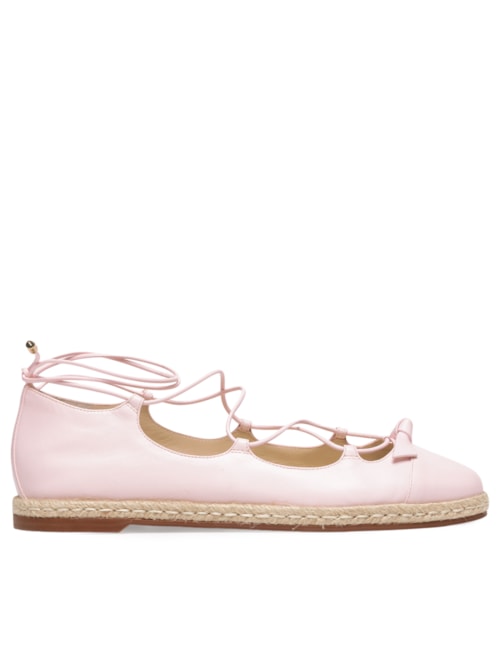 Sapatilha Feminina Slim Clarita Espadrille - Rosa