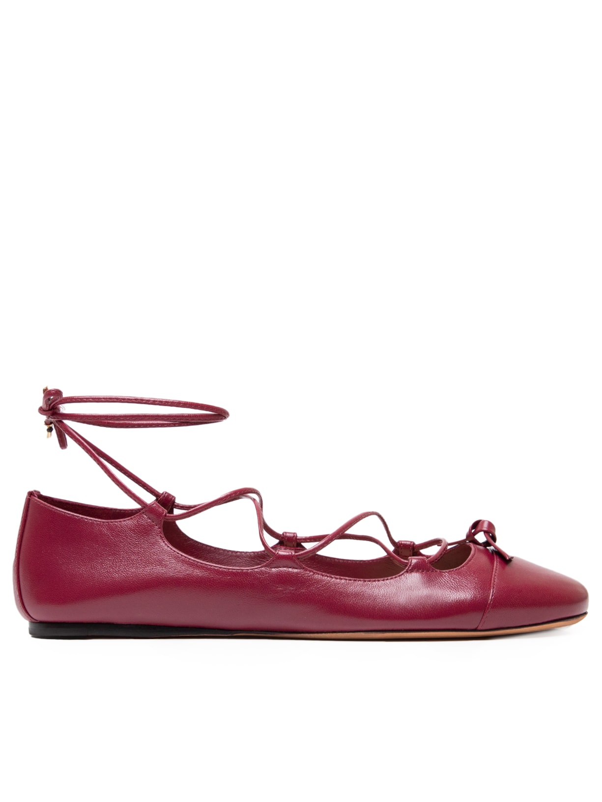 Sapatilha Feminina Slim Clarita Flat - Vinho