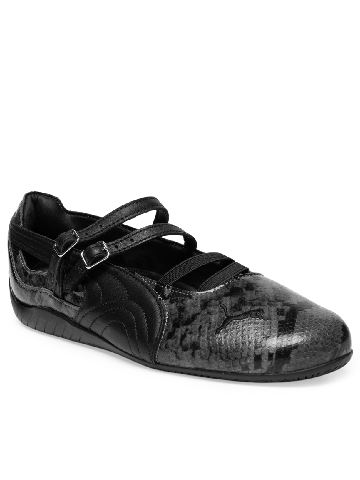 Sapatilha Feminina Speedcat Ballet Snake Preto Puma