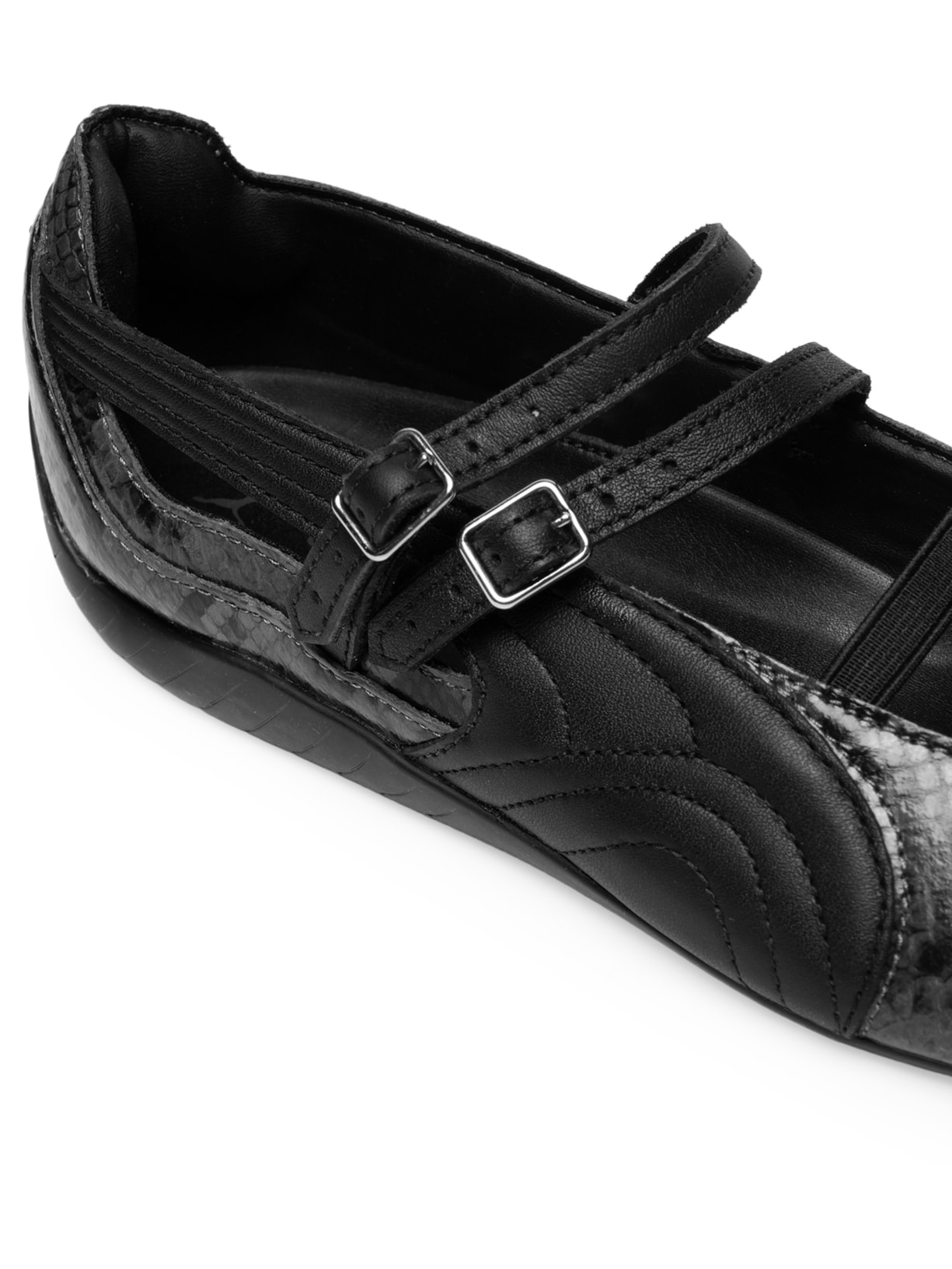 Sapatilha Feminina Speedcat Ballet Snake Preto Puma