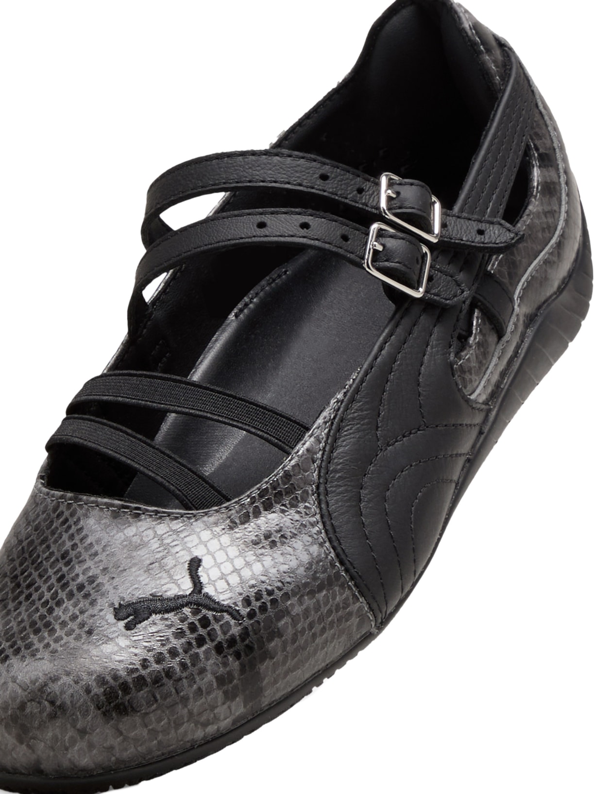 Sapatilha Feminina Speedcat Ballet Snake Preto Puma